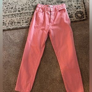Zara pink jeans